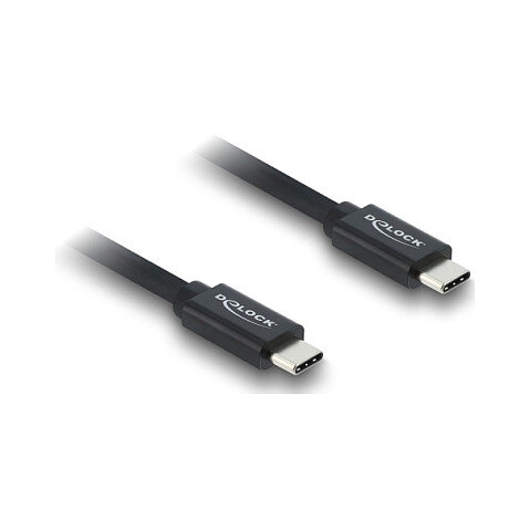 Delock Koaxiales USB 40 Gbps Kabel USB PD 3.1 240 W 1 m
