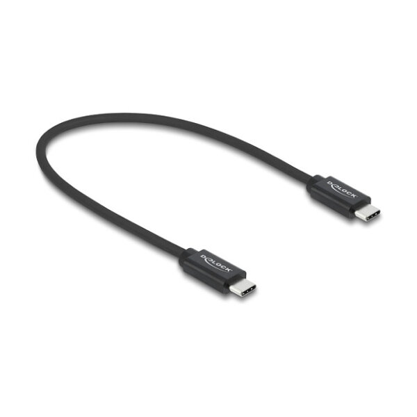 Delock Koaxiales USB 40 Gbps Kabel USB PD 3.1 240 W 0,5 m