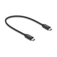 Delock Koaxiales USB 40 Gbps Kabel USB PD 3.1 240 W 0,5 m