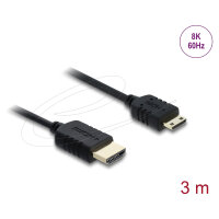 Delock Koaxiales High Speed HDMI Kabel HDMI Stecker zu...