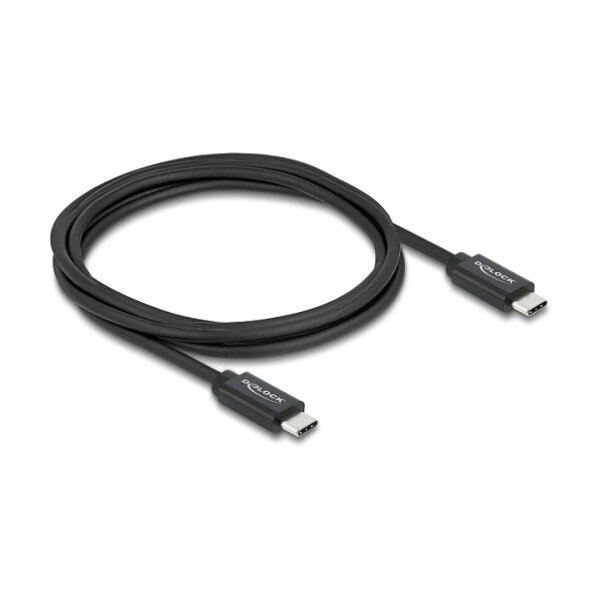 Delock Koaxiales USB 40 Gbps Kabel USB PD 3.1 240 W 2 m