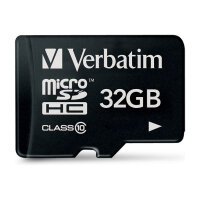 CARD 32GB Verbatim Premium MicroHC 90MB/s