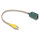 Delock Kabel FAKRA E Buchse zu Cinch Buchse RG-179 32 cm