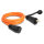 Delock LWL Kabel LC Duplex zu LC Duplex mit Verschlusskappe Multimode OM2 IP68 staub- und wasserdicht 3 m