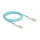 Delock LWL Kabel LC Duplex zu LC Duplex Multimode OM3 winkelbar 5 m
