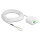 Delock LWL Anschlussdose 2 x SC/APC Simplex mit Verlegekabel Set 30 m