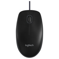 Logitech B100 optical USB black OEM