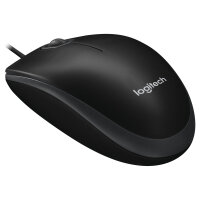 Logitech B100 optical USB black OEM