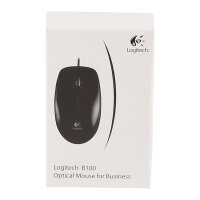 Logitech B100 optical USB black OEM