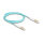 Delock LWL Kabel LC Duplex zu LC Duplex Multimode OM3 winkelbar 2 m