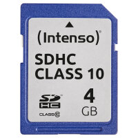 CARD 4GB Intenso 3411450 MicroHC 20MB/s