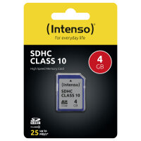 CARD 4GB Intenso 3411450 MicroHC 20MB/s