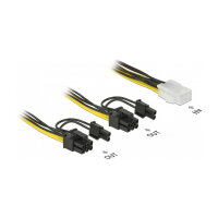 Delock PCI Express Stromkabel 6 Pin Buchse > 2 x 8 Pin...