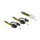 Delock PCI Express Stromkabel 6 Pin Buchse > 2 x 8 Pin Stecker 15 cm