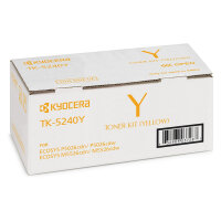 Kyocera Toner TK-5240Y Gelb bis zu 3.000 Seiten gem....
