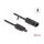 Delock DL4 Solar Kabel 4 mm² Stecker zu Buchse 10 m schwarz