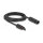 Delock DL4 Solar Kabel 4 mm² Stecker zu Buchse 3 m schwarz