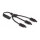 Delock DL4 Solar Splitter Kabel 1 x Stecker zu 3 x Buchse 35 cm schwarz