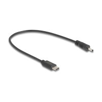 Delock USB Type-C™ Stromkabel zu DC 3,0 x 1,1 mm Stecker 27 cm