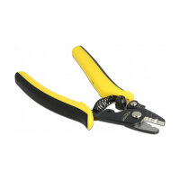 Delock Glasfaser Abisolierzange für LWL Kabel