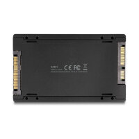 Delock Konverter M.2 Key M NVMe SSD zu U.2 oder M.2 Key B SATA SSD zu SATA - werkzeugfrei
