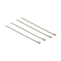 Delock Edelstahlkabelbinder L 150 x B 4,6 mm 20 Stück