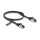 Delock RJ45 Flachband Patchkabel Stecker zu Stecker Cat.8.1 flexibel 0,5 m schwarz