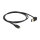 Delock Kabel EASY-USB 2.0 Typ-A Stecker gewinkelt oben / unten > USB 2.0 Typ Micro-B Stecker 1 m