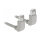 Delock Netzwerkkabel RJ45 Cat.6A S/FTP oben / oben gewinkelt 0,5 m