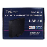 8cm Inter-Tech Veloce GD-35612