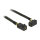 Delock Kabel Mini SAS HD SFF-8643 > Mini SAS HD SFF-8643 gewinkelt 1 m