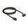 Delock Kabel Mini SAS HD SFF-8643 > Mini SAS HD SFF-8643 gewinkelt 1 m