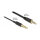 Delock Klinkenkabel 3,5 mm 4 Pin Stecker zu Stecker Ultra Slim 0,5 m schwarz