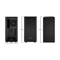 Midi be quiet! PURE BASE 600 silver