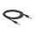 Delock Klinkenkabel 3,5 mm 4 Pin Stecker zu Stecker 2 m schwarz