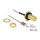 Delock Antennenkabel RP-SMA Buchse zum Einbau zu I-PEX Inc., MHF® I LK Stecker 1.13 35 cm Gewindelänge 10 mm spritzwassergeschützt