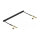 Delock Spiralkabel 3,5 mm 3 Pin Klinkenstecker zu Klinkenstecker mit Schraubadapter 3 m