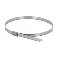 Delock Edelstahlkabelbinder L 500 x B 4,6 mm 10 Stück