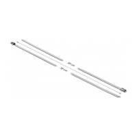 Delock Edelstahlkabelbinder L 500 x B 4,6 mm 10 Stück