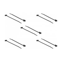 Delock Kabelbinder mit Spreizanker L 140 x B 4 mm schwarz...
