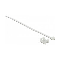 Delock Schraubhalter 15 x 10 mm mit Kabelbinder L 200 x B...