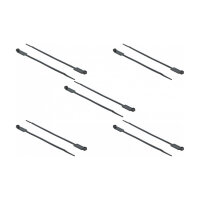Delock Kabelbinder mit Beschriftungsfeld L 300 x B 4,8 mm...