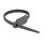 Delock Kabelbinder mit Beschriftungsfeld L 300 x B 4,8 mm schwarz 10 Stück