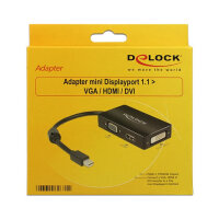 DELOCK Adapterkabel mini DisplayPort Stecker > 1 x VGA...