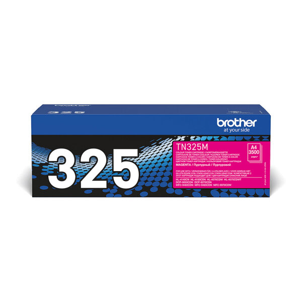 Brother Toner TN-325M Magenta bis zu 3.500 Seiten nach ISO 19798