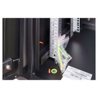 DIGITUS Wandgehäuse Unique 20HE 998x600x450mm schwarz (Speditionsversand)