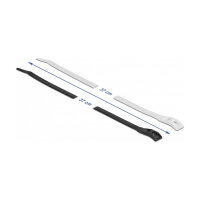 Delock Kabelbinder mit flachem Kopf L 370 x B 7,6 mm 100 Stück