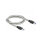Delock USB 5 Gbps Kabel Typ-A Stecker zu Typ-A Stecker mit Metallmantel 1 m