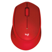 Logitech M330 Silent Plus wireless Rot