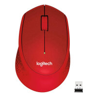 Logitech M330 Silent Plus wireless Rot